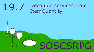 Lesson 19.7: Decouple services from ItemQuantity