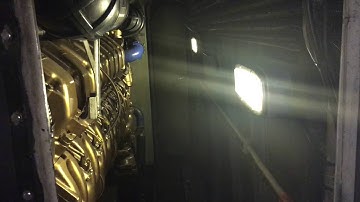 MTUClass 43 HST (43366) MTU V16 4000 R41 engine cold start