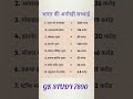 भारत की अनोखी सच्चाई 😱 | Amazing Facts About India 🇮🇳 #gkquestions #shortvideo