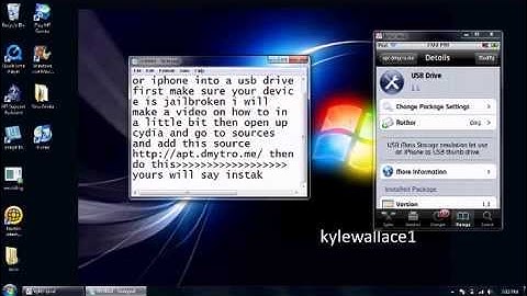 how to turn your ipod touch into a usb drive
