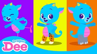 🐾 Who Has The Best Feet? 🔍 | Animal  Songs 🎵 | Animal Star | Dragon Dee Songs for Children