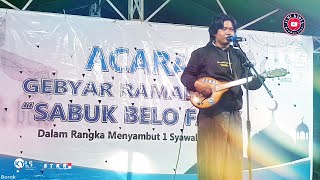 MUSTAMIN MENJADI PEMBUKA ACARA PERLOMBAAN GAMBUS TUNGGAL FESTIVAL SABUK BELO DESA BOROK TOYANG