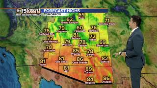 A record setting day for a high in the Valley