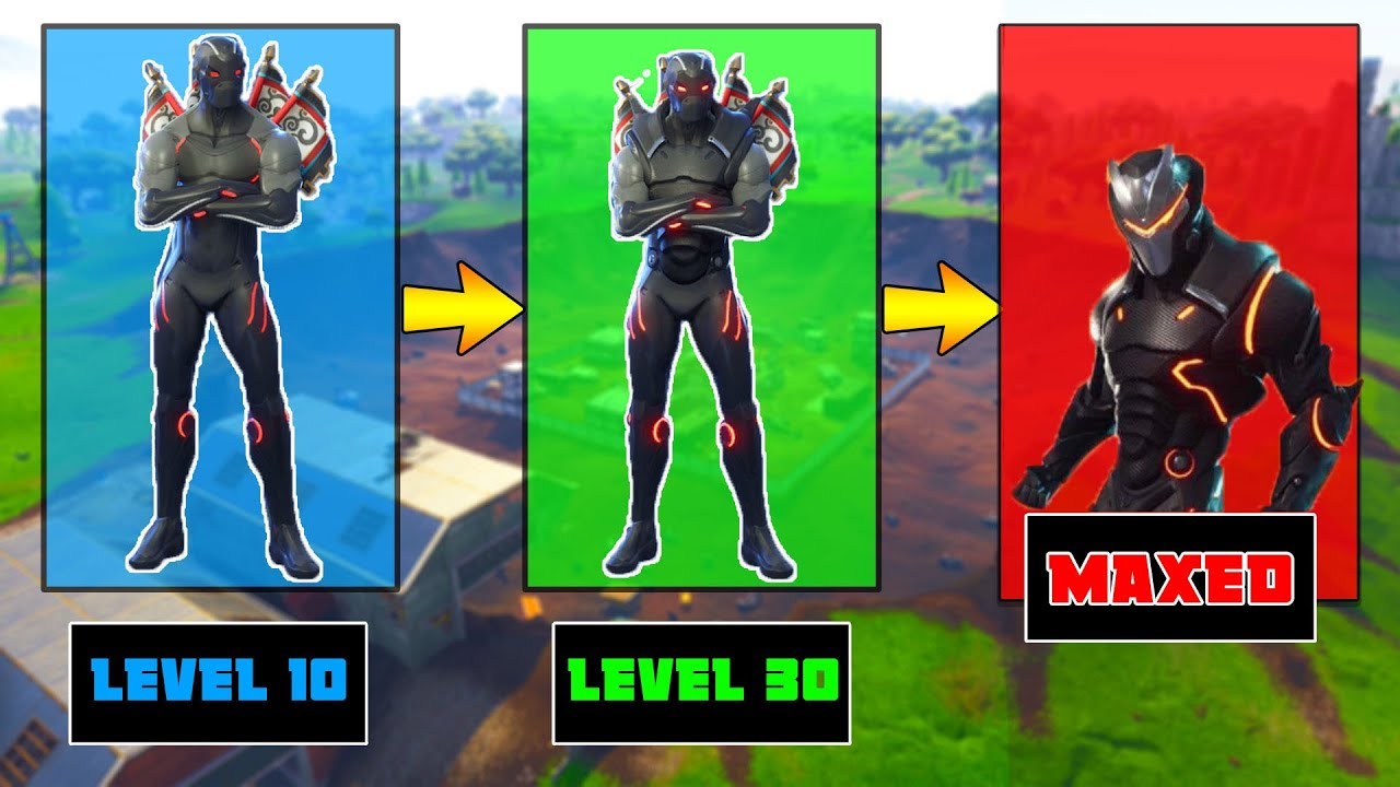 level 55 season 4 maxed tier 100 omega fortnite skin - fortnite omega maxed out