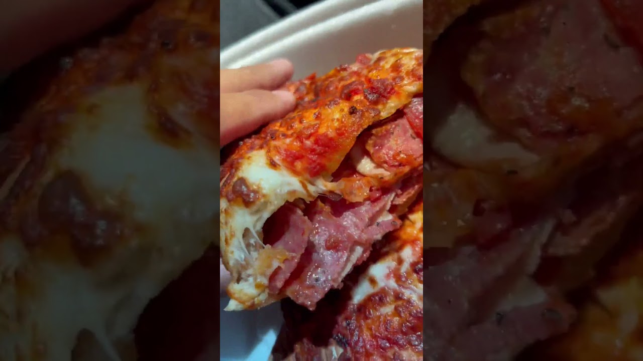 All meat calzone 🍕 