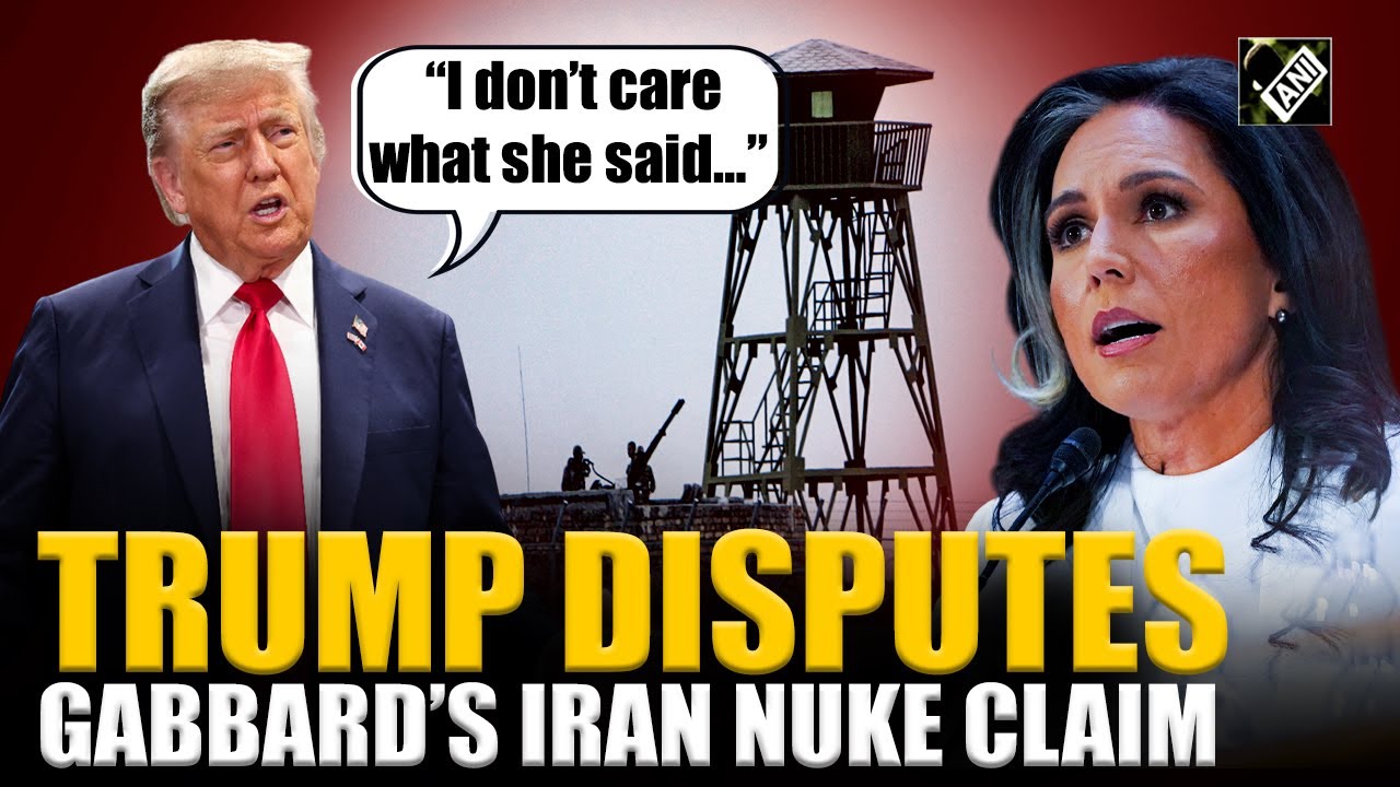 “I don’t care what she said…”  Trump sounds nuke alarm on Iran, shrugs off Tulsi Gabbard’s statement