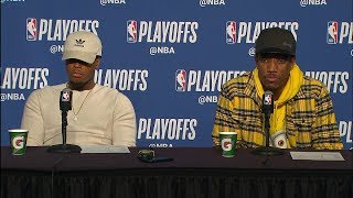 Raptors Post-Game: Kyle Lowry and DeMar DeRozan - May 7, 2018