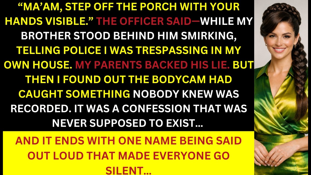 I Bought My Own House—My Brother Set Me Up to Get Arrested… But the Bodycam Caught Who Lied