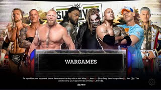 WWE 2K24 TAGS TEAM MATCH WARGAMES CHAMPIONSHIP