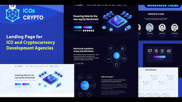 ICOs Crypto - Bitcoin, Cryptocurrency & ICO Landing WordPress Theme | Themeforest Website Templates