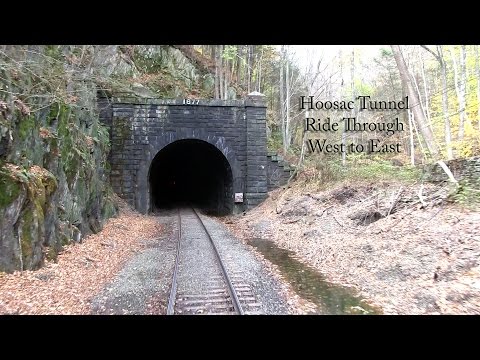 Hoosac Tunnel Ride Through  - W to E - Infrared HD Footage - Best known Hoosac Footage, very rare!