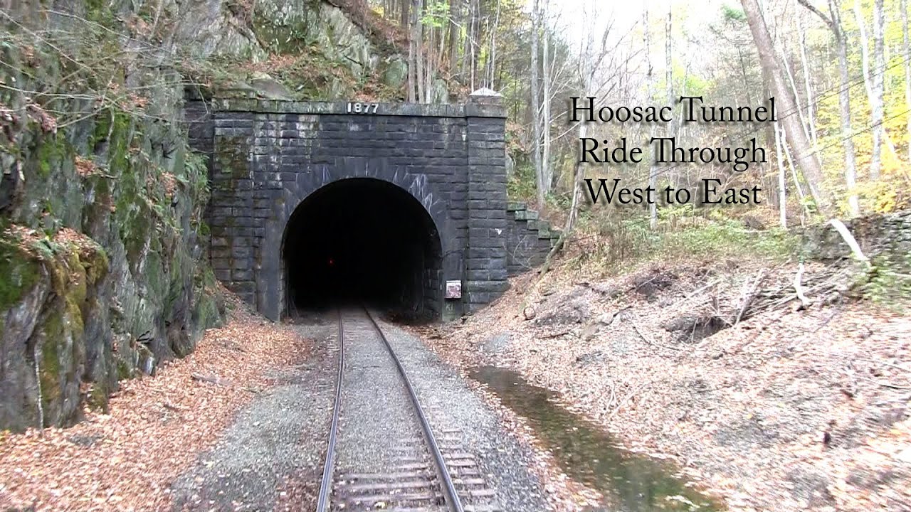Hoosac Tunnel Ride Through W to E Infrared Footage Best known