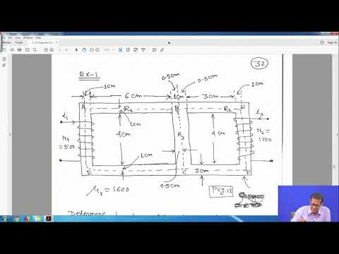 Lecture 53: Magnetic Circuits (Contd.)
