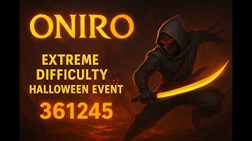 ONIRO ARPG: Shinobi vs Abyss Extreme Mode ⚔ Halloween Event – Insane Damage & Attack Speed