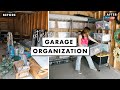 GARAGE ORGANIZATION Makeover (Easy & On a Budget!) | By Sophia Lee