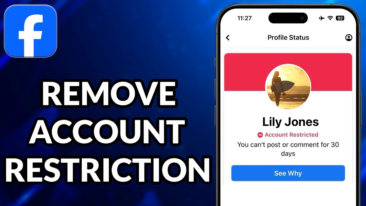 How To Remove Account Restriction On Facebook YouTube how-to-remove-account-restriction-on-facebook-youtube
