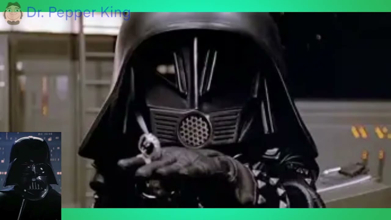 Quoting Dark Helmet's Masked Lines in Darth Vader's Voice