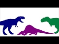 Red eye king vs spinosaurus vs vastatosaurus rex