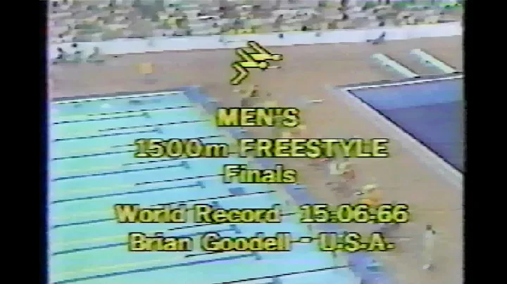 Men's 1500m Freestyle  1976 Montreal Olympics  Bri...