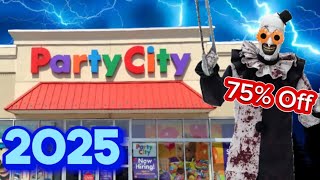 4 Party City Stores in ONE EPIC 2025 Sale Tour | Store Closing 75% off Halloween