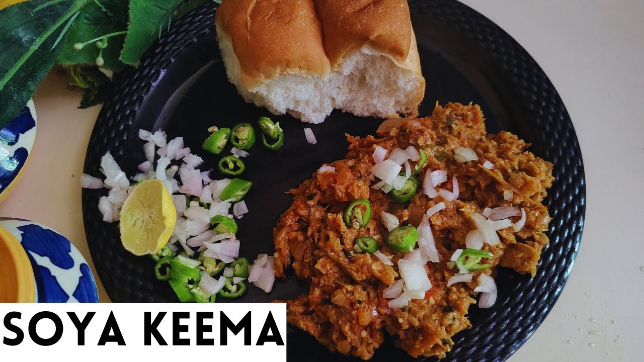 soya keema recipe A healthy full of protein veg recipe foodie