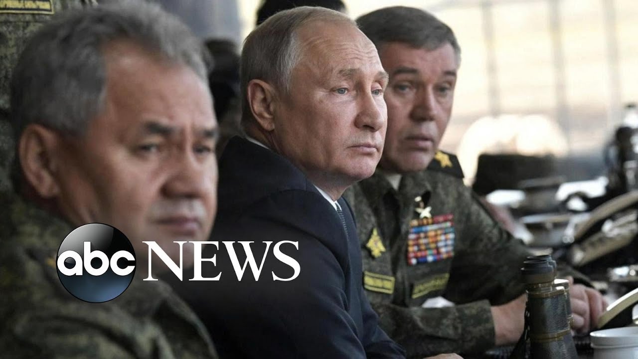 Biden condemns Russian military action in Ukraine l GMA