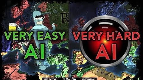 [EU4] Double Timelapse - Very Easy AI vs Very Hard AI