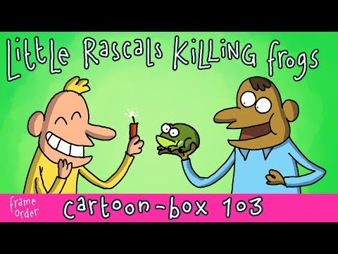 Little Rascals KILLING Frogs | Cartoon Box 103 | by FRAME ORDER