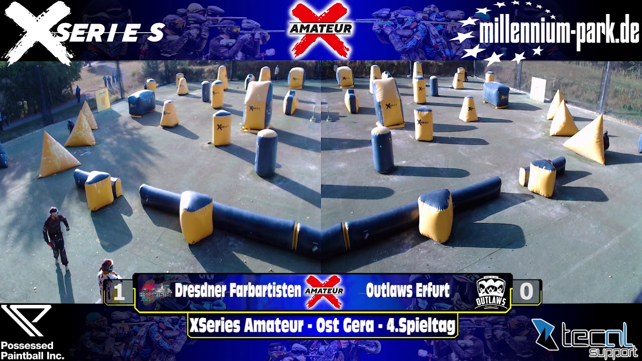 XSeries Amateur Ost 2018 - 4. Spieltag in Gera - Paintball 2018 - MaikderIV