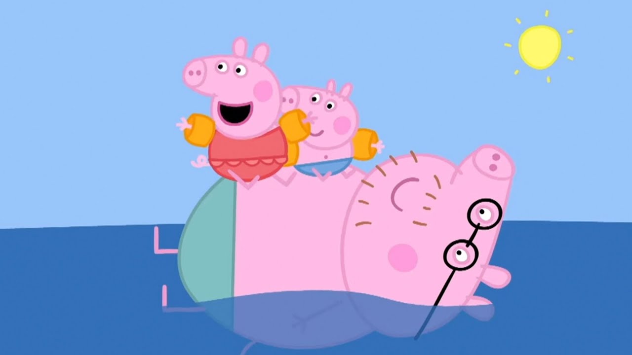 Prasátko Peppa | Na pláži | Karikatury Pro Děti