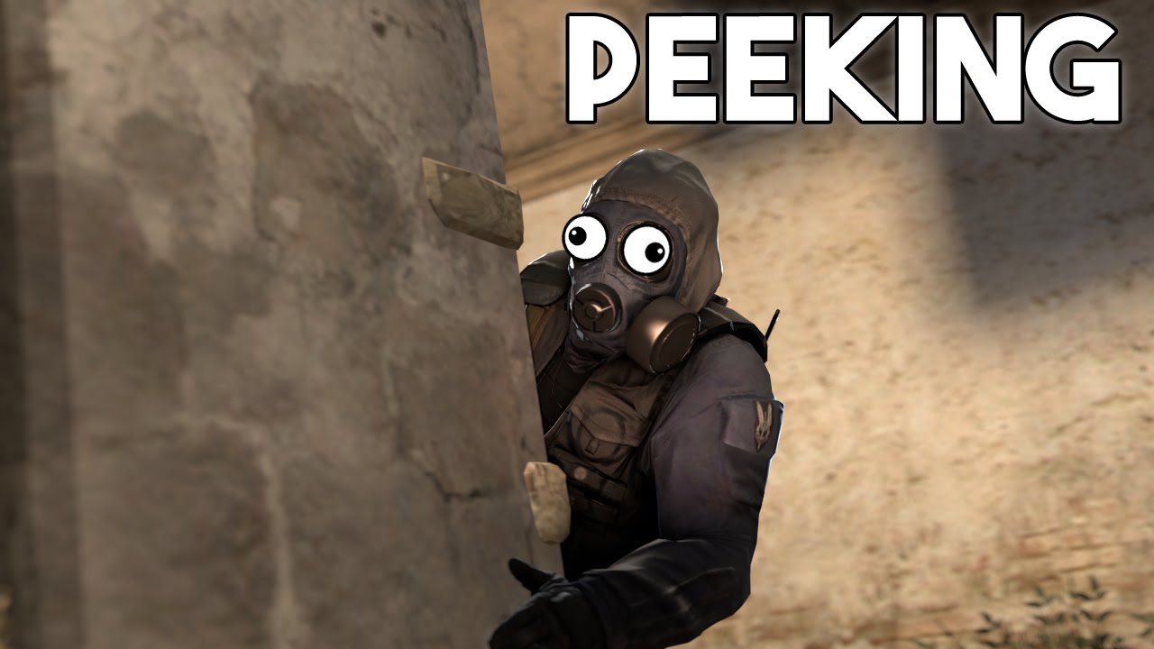 CSGO Peeking in a nutshell. - YouTube