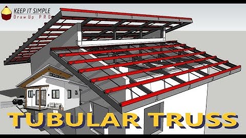Tubular Truss - Clerestory Roof