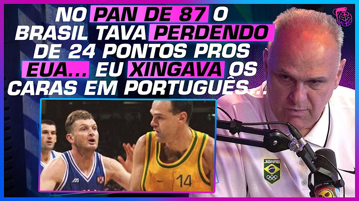 O JOGO MAIS INCRÍVEL DA HISTÓRIA DO BASQUETE: BRASIL VS EUA - OSCAR SCHMIDT