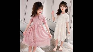 DRESS ANAK REMAJA PEREMPUAN IMPORT MURAH KATUN LACE KOREAN STYLE