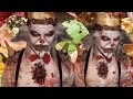 Scary Ice Cream Clown - Burtonesque - FACE OFF - Makeup Tutorial!