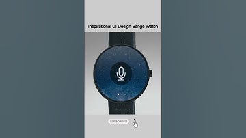 Inspirational UI Design Sange Watches