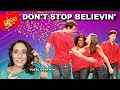 Vocal Coach reacts to GLEE | Don't Stop Believin' | Wow They Were...