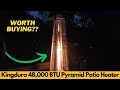 Is This the Best Patio Heater for Cold Nights? Testing the 48,000 BTU Kingdura Propane Tower!