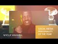 Wyclif Mwamba, Wins the Social Media Personality of the Year Award!!
