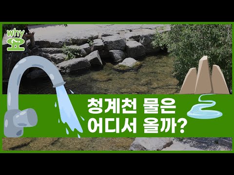 [<strong>Why요</strong>?] 청계천 물은 어디서 올까? / 연합뉴스 (Yonhapnews)