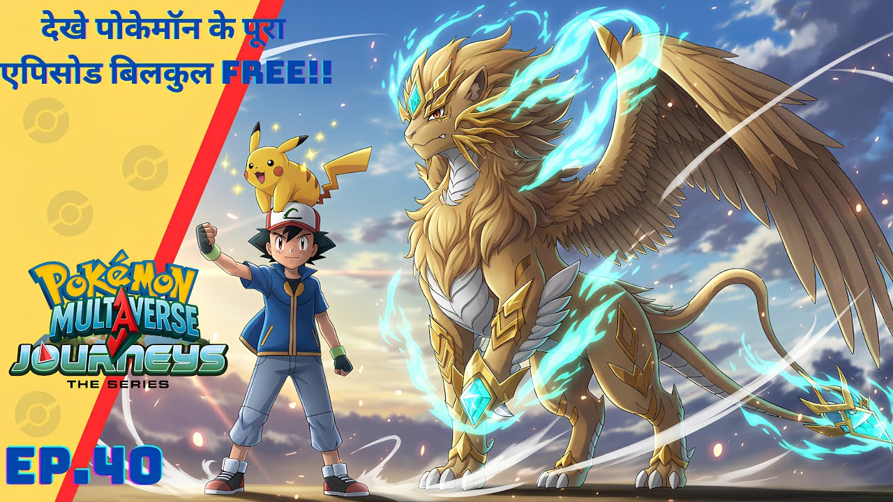 Pokémon Multiverse journeys episode- 40 | Ash in Paldia | Pokemon Horizon new series