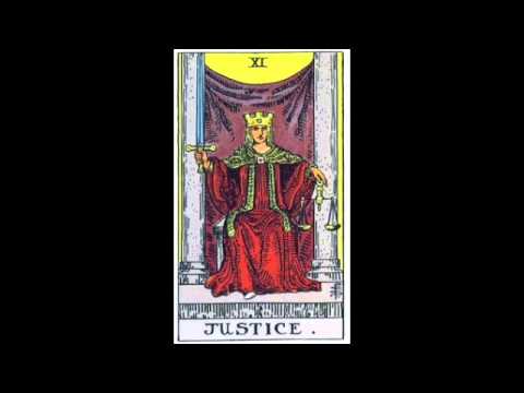 Карта таро "Справедливость" (tarot card "Justice")