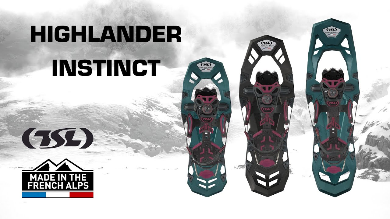 HIGHLANDER INSTINCT Snowshoes Grip Series Snowshoes TSL Outdoor UK