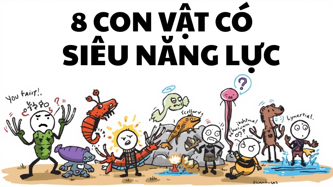 8 Con Vật Có SIÊU NĂNG LỰC (CÓ THẬT)