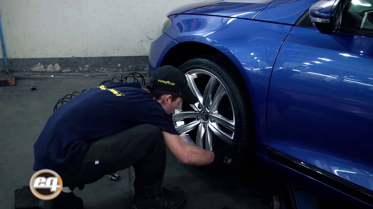 Heto7: cambio de llantas por replica de GOLF GTI en un Sirocco YouTube