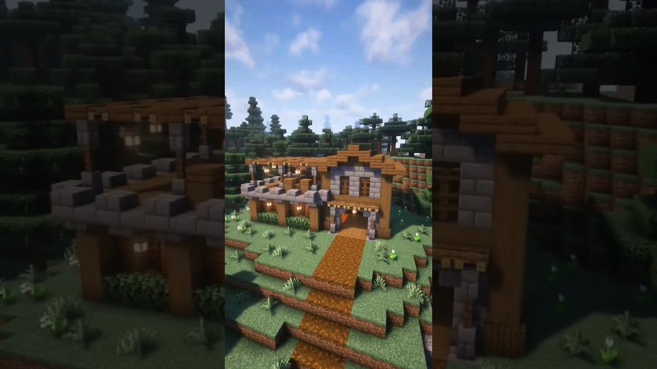 Minecraft Medieval House🏠 Tutorial 