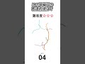 都道府県の路線図クイズ【3問】