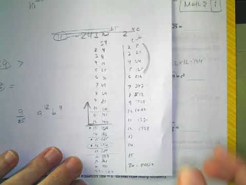 Math 8 Chapter 1 8 Homework Help Morgan - YouTube