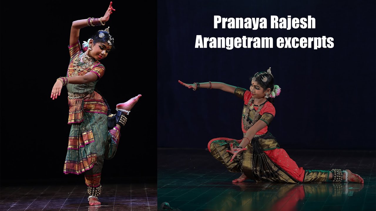 Pranaya Rajesh Arangetram EXCERPTS - Sridevi Nrithyalaya - Bharathanatyam Dance