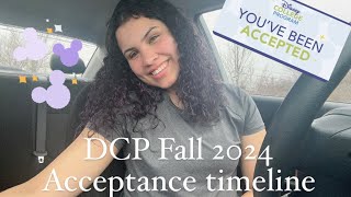 I GOT ACCEPTED! DCP Fall 2024 Application Timeline